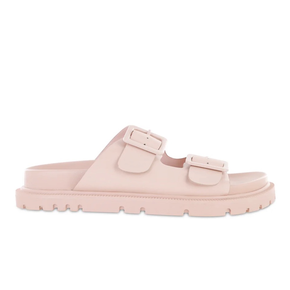 MIA GEN Blush Double Strap Sandals Size 9M - Picture 2 of 5
